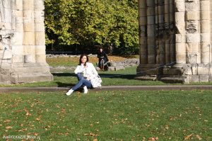 jeans, sitting, leisure