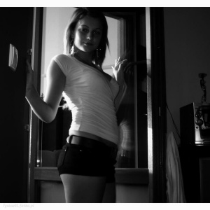 muscle, standing, monochrome, model