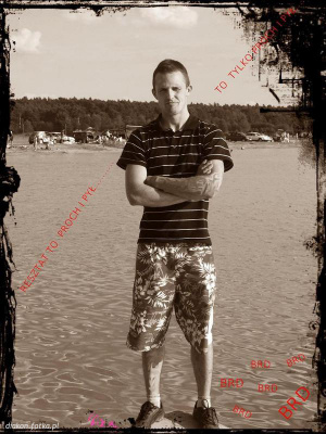 standing, shorts