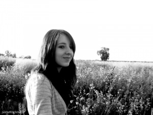 smile, sky, monochrome