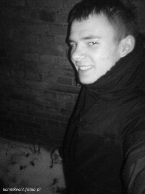 smile, monochrome