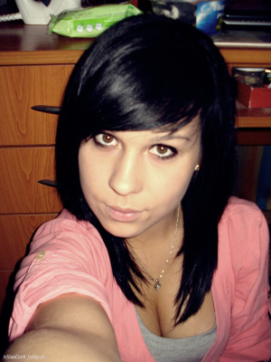hair, cool, bangs