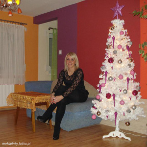 sitting, christmas, chair