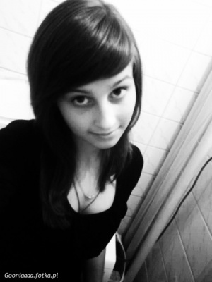 hair, selfie, smile, monochrome, bangs