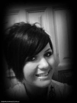 mouth, eyelash, hair, smile, monochrome, bangs