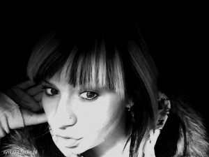 eyelash, hair, hand, monochrome, bangs