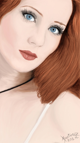 Simone Simons w PS'ie
