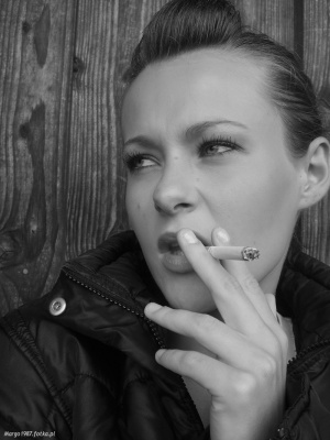 nail, hand, jacket, monochrome