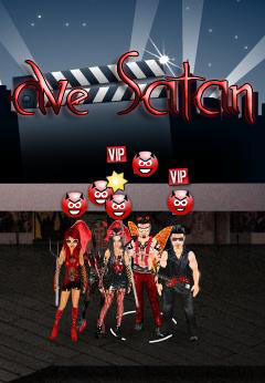 Diabły i diablice ;) Patrząc od lewej: Gadzinka, FallAngel, Toxi, Coins i Ja ;D