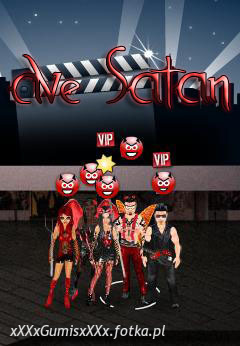 Diabły i diablice ;) Patrząc od lewej: Gadzinka, FallAngel, Toxi, Coins i Ja ;D