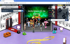 Impreza w stylu hardstylowych rytmów