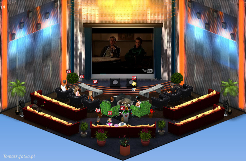 Dopiero rozgrzewka - kino maniacy. Nie trzeba tańczyć, by się dobrze bawić na MFie. I ekipa =]