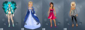 zuza650, moje 4 style ;) oceniajcie co wam się podoba, a co byście zmieniły ;) z góry dziękuję ;)