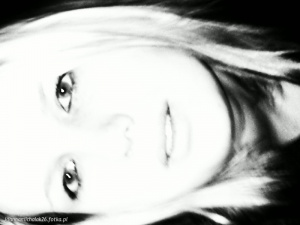 mouth, eyelash, skin, smile, monochrome