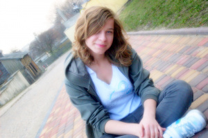 hair, skin, hand, jeans, denim, sitting, leisure