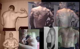 Progress : Wrzesien-Maj Waga 90kg /74kg  Pas : 98cm/84cm