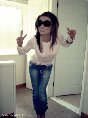 selfie, jeans, denim, cool, glasses, standing