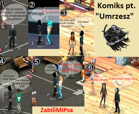 Komiks pt. "Umrzesz"