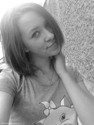 hair, skin, smile, monochrome