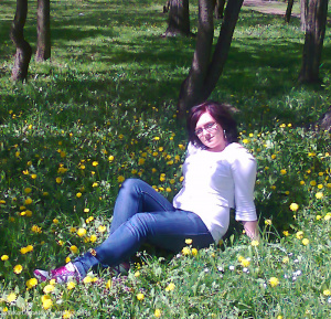 smile, sitting, petal, plant, flower