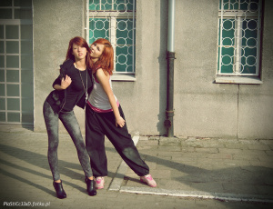 jeans, standing