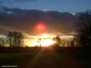 sky, sunset