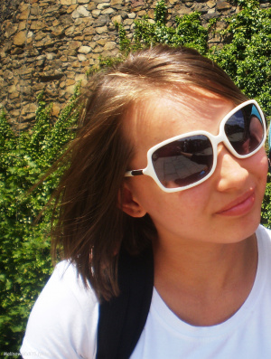 hair, fun, smile, cool, glasses, sunglasses, goggles, person