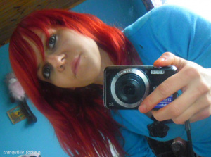 selfie, cool, bangs