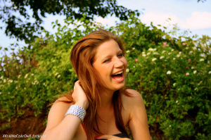 hair, skin, fun, smile, model