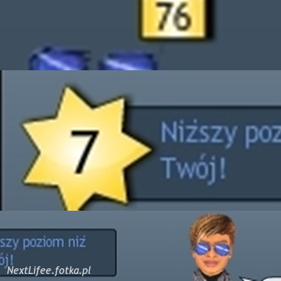 Ma 7 poziom i ma okulary  dostępne dla poziomu 76 o.O