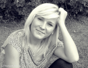 hair, skin, smile, monochrome