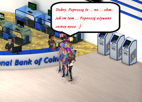 Kolejka po zerżnięte coinsy :D