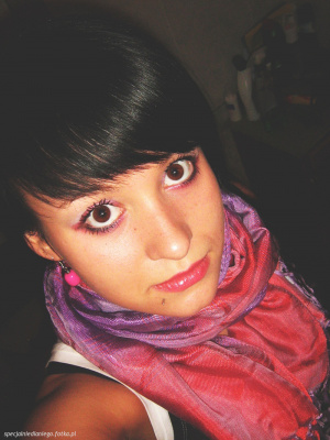 mouth, eyelash, hair, cool, scarf