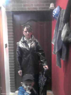 jacket, outerwear, standing