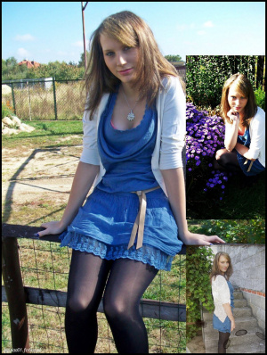 denim, sitting, shorts