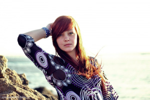hair, smile, cool, model