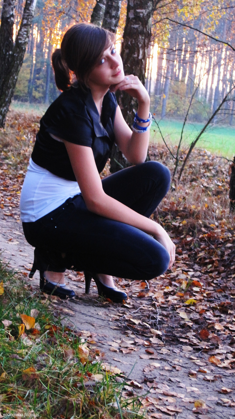 sitting, leisure, forest