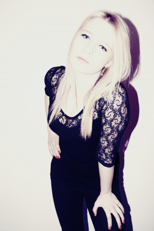 hand, dress