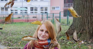 fun, smile, scarf, bird