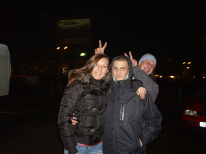 jacket, outerwear, fun, jeans, smile, cool, standing