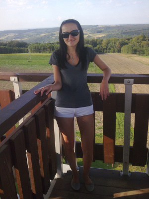jeans, leisure, vacation, standing, shorts