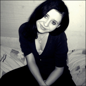 hair, smile, cool, monochrome