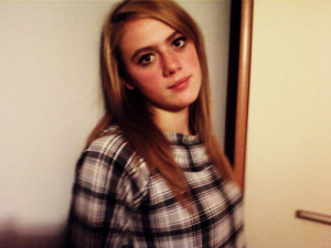 hair, smile, pattern