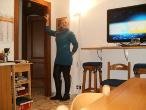 standing, room, chair