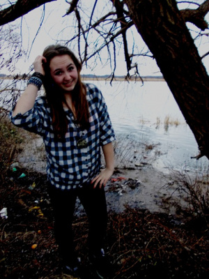 jeans, smile, branch, pattern
