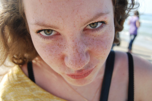 mouth, eyelash, skin, ear