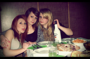 selfie, fun, meal