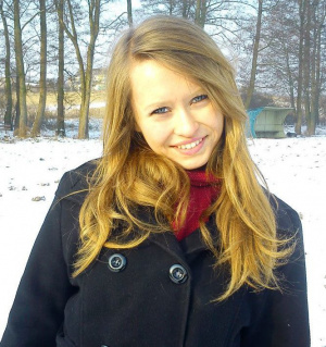 hair, jacket, outerwear, smile