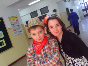 outerwear, fun, smile, standing, hat