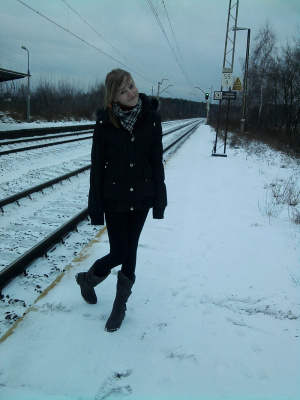 fun, standing, track